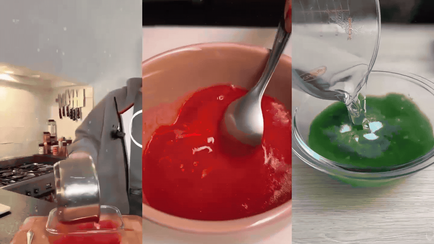 Gelatin recipe demonstration
